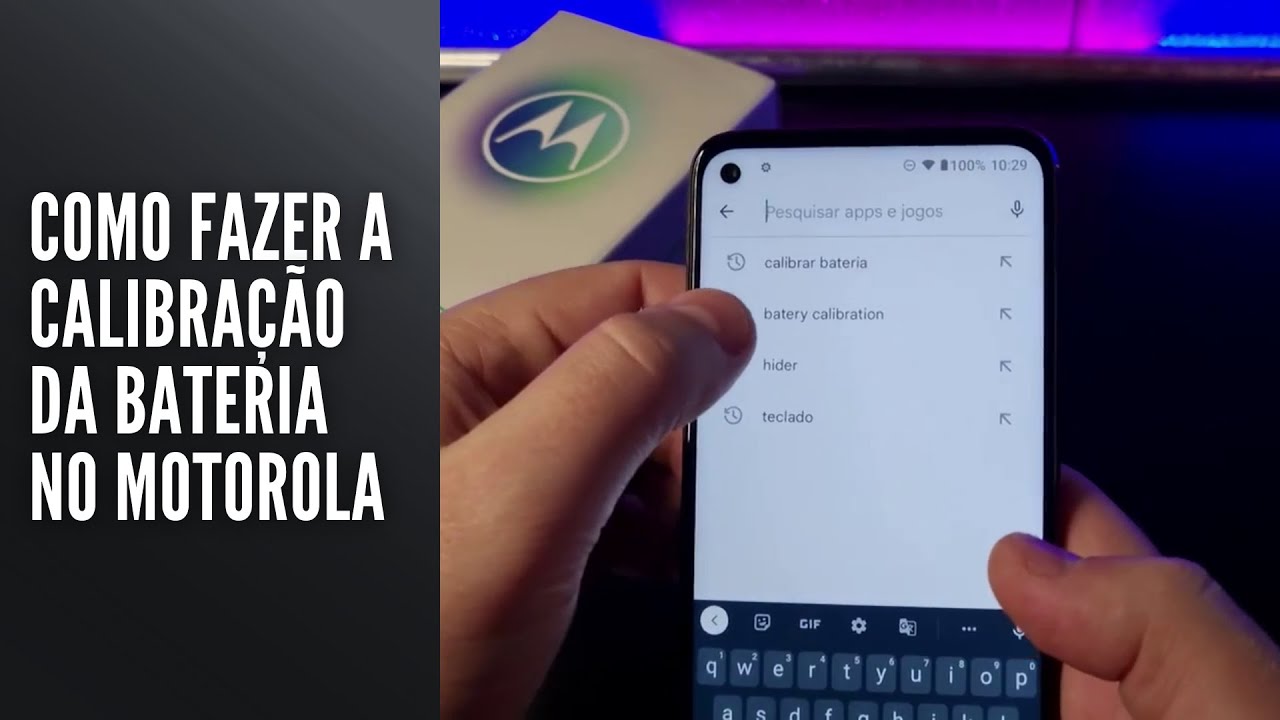 Como Fazer a Calibração da Bateria no Motorola Como Fazer a Calibração da Bateria no Motorola