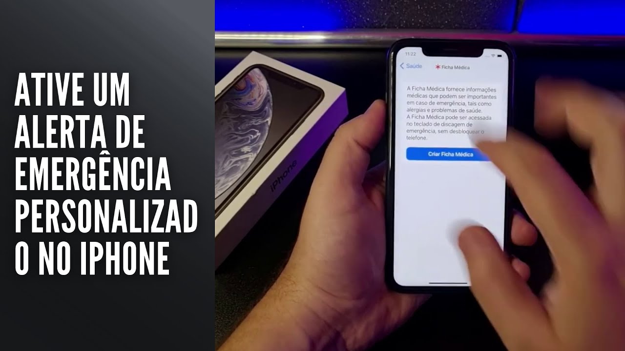 Ative um alerta de emergência personalizado no iPhone Ative um alerta de emergência personalizado no iPhone