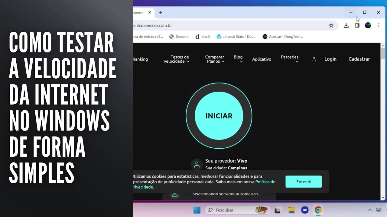 Como Testar a Velocidade da Internet no Windows de Forma Simples