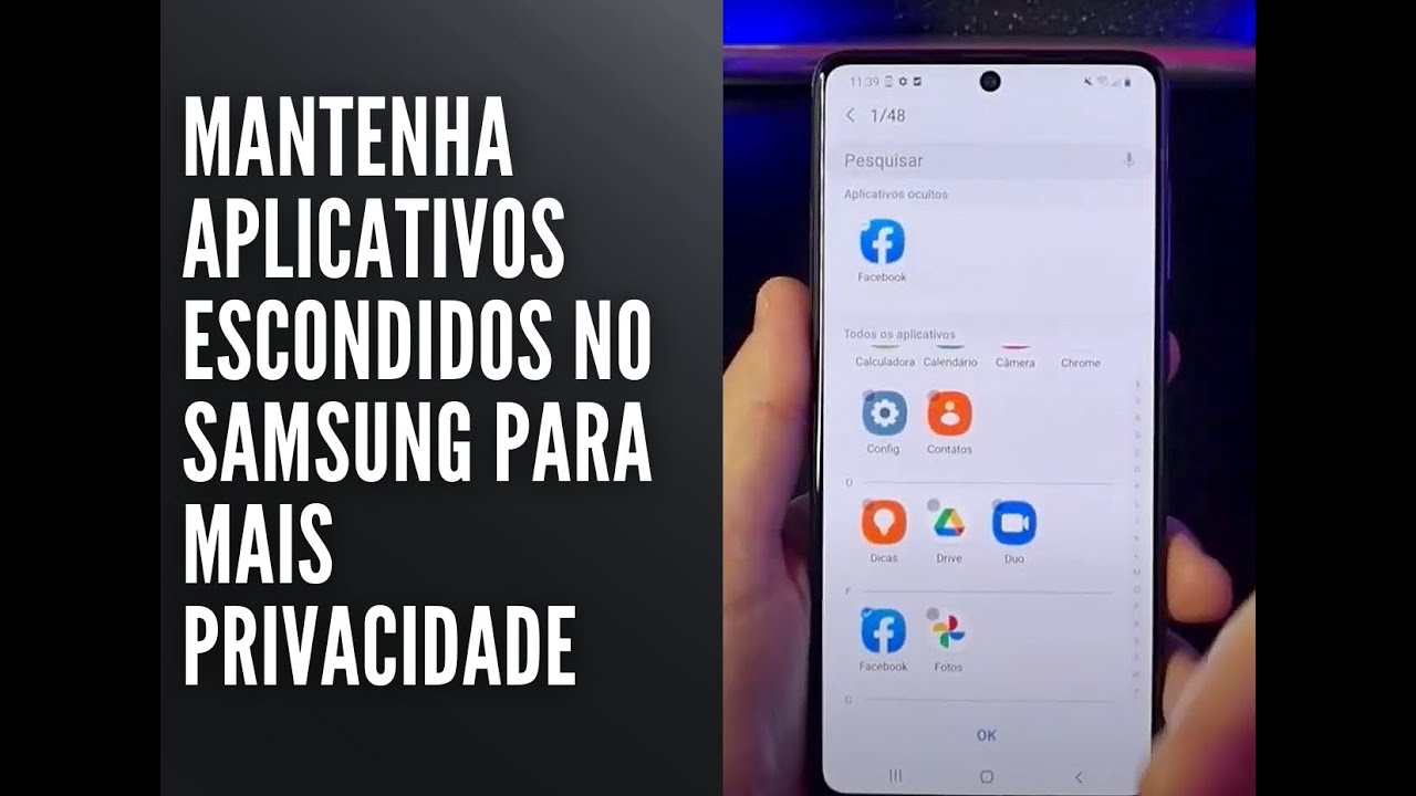 Mantenha aplicativos escondidos no Samsung para mais privacidade Mantenha aplicativos escondidos no Samsung para mais privacidade