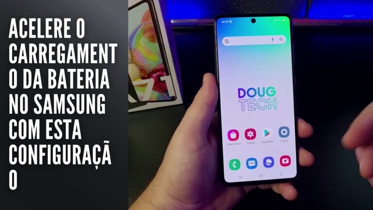 Acelere o carregamento da bateria no Samsung com esta configuração