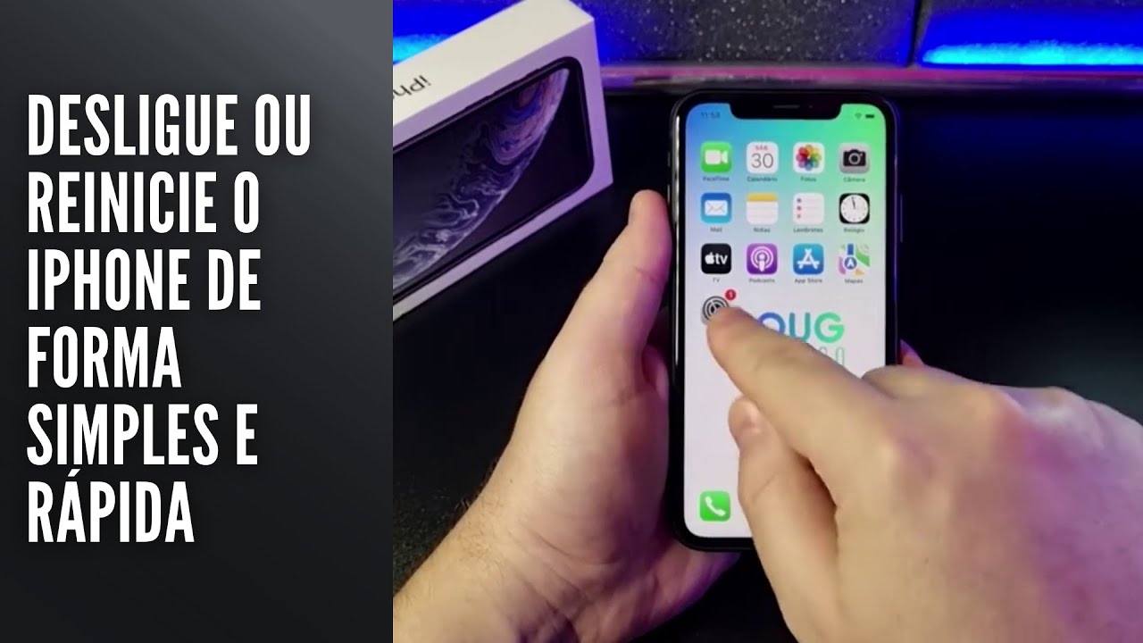Desligue ou reinicie o iPhone de forma simples e rápida Desligue ou reinicie o iPhone de forma simples e rápida