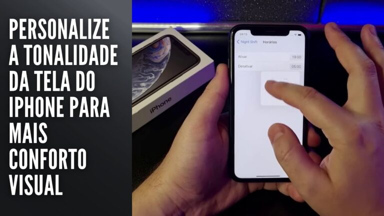 Personalize a tonalidade da tela do iPhone para mais conforto visual