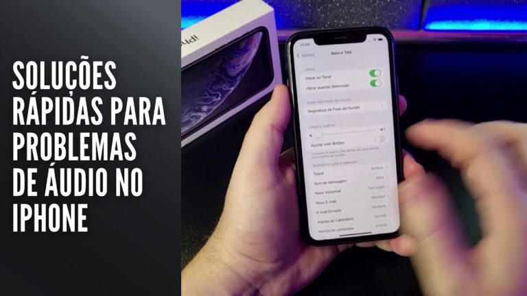 Soluções rápidas para problemas de áudio no iPhone