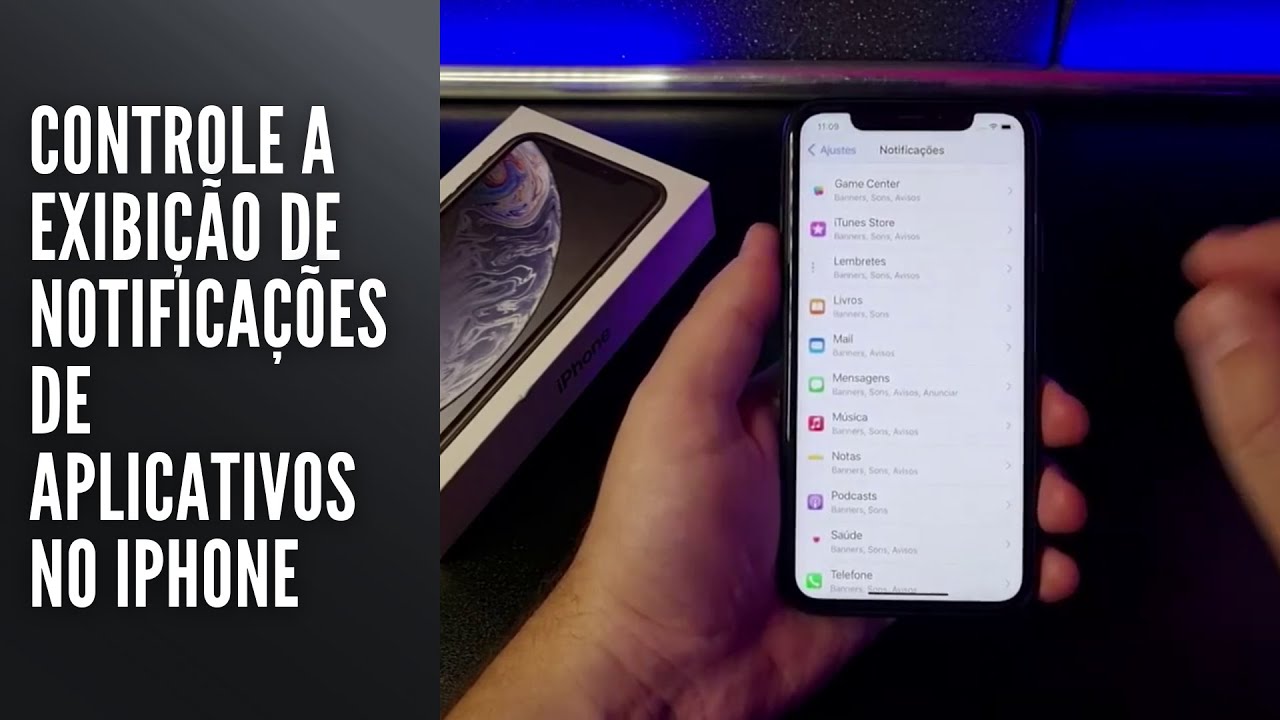Controle a exibição de notificações de aplicativos no iPhone Controle a exibição de notificações de aplicativos no iPhone