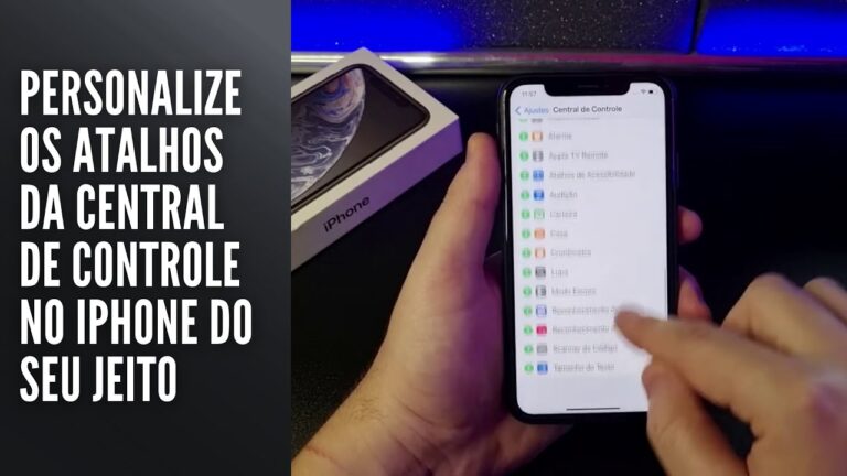 Personalize os atalhos da Central de Controle no iPhone do seu jeito
