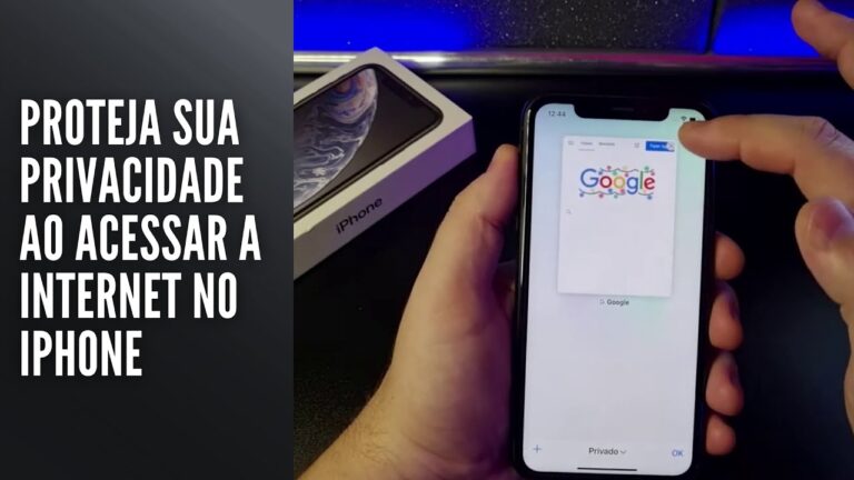Proteja sua privacidade ao acessar a internet no iPhone