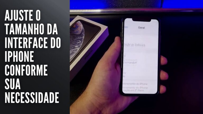 Ajuste o tamanho da interface do iPhone conforme sua necessidade Ajuste o tamanho da interface do iPhone conforme sua necessidade