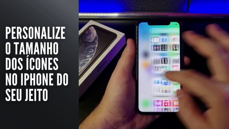 Personalize o tamanho dos ícones no iPhone do seu jeito