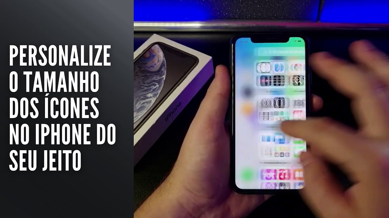 Personalize o tamanho dos ícones no iPhone do seu jeito Personalize o tamanho dos ícones no iPhone do seu jeito