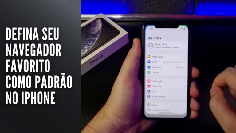 Defina seu navegador favorito como padrão no iPhone