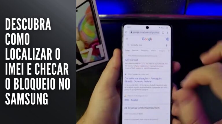 Descubra como localizar o IMEI e checar o bloqueio no Samsung