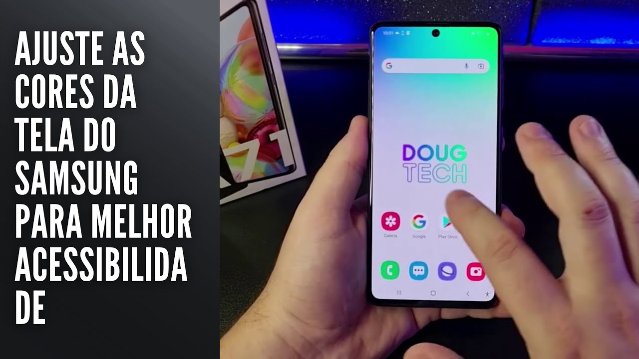 Ajuste as cores da tela do Samsung para melhor acessibilidade Ajuste as cores da tela do Samsung para melhor acessibilidade