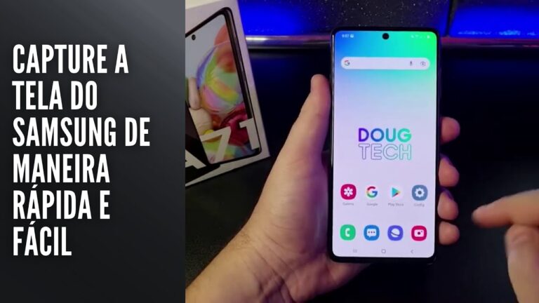 Capture a tela do Samsung de maneira rápida e fácil