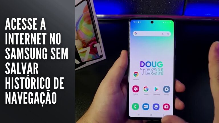 Acesse a internet no Samsung sem salvar histórico de navegação