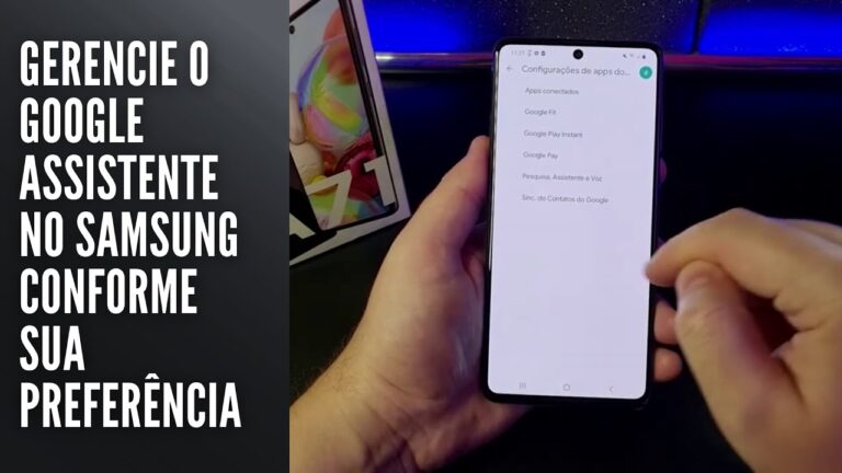 Gerencie o Google Assistente no Samsung conforme sua preferência