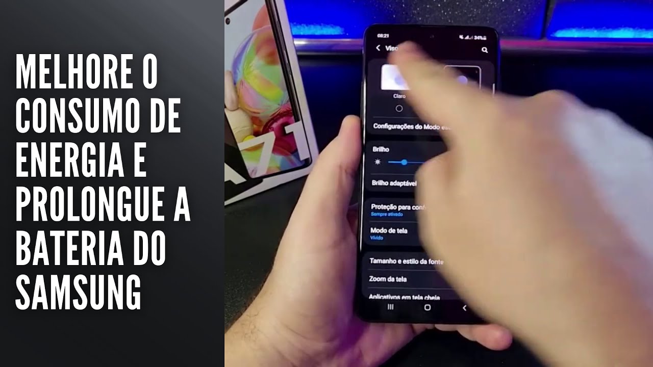 Melhore o consumo de energia e prolongue a bateria do Samsung Melhore o consumo de energia e prolongue a bateria do Samsung