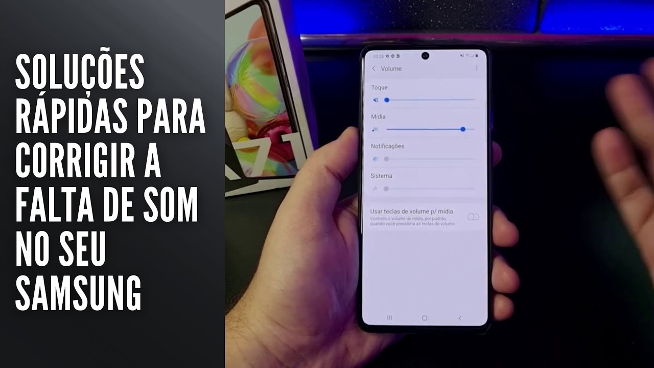 Soluções rápidas para corrigir a falta de som no seu Samsung Soluções rápidas para corrigir a falta de som no seu Samsung