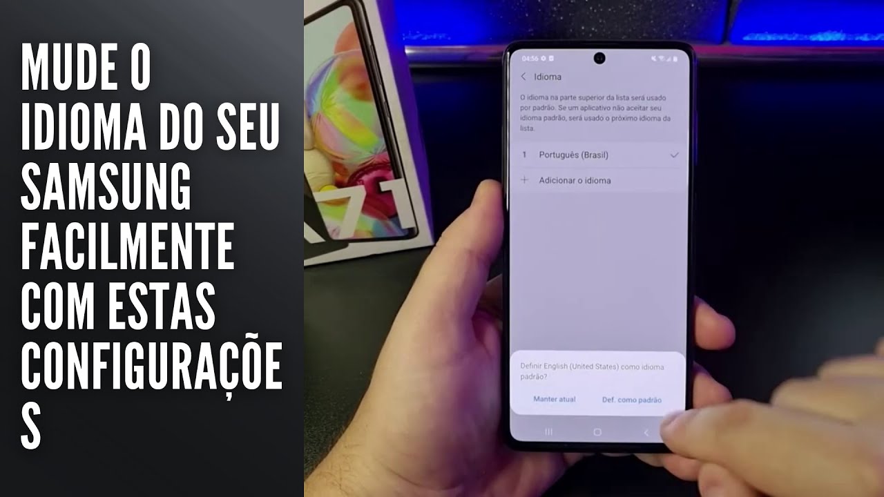 Mude o idioma do seu Samsung facilmente com estas configurações Mude o idioma do seu Samsung facilmente com estas configurações