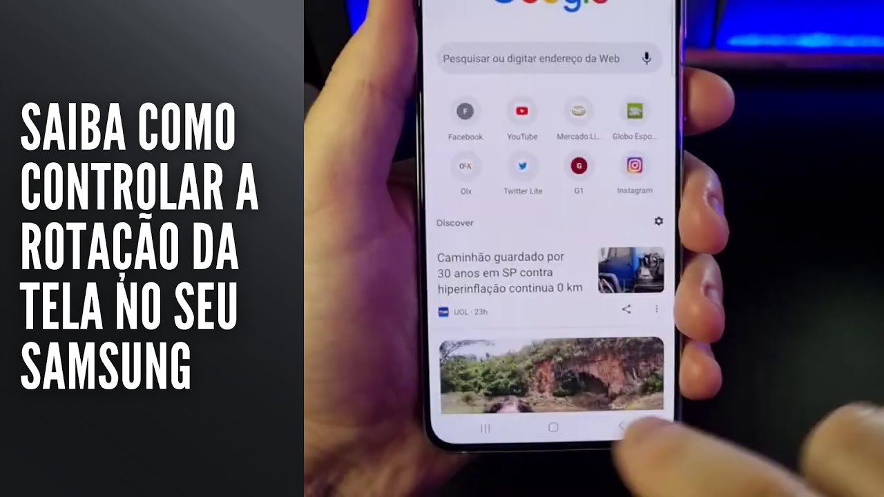 Saiba como controlar a rotação da tela no seu Samsung Saiba como controlar a rotação da tela no seu Samsung