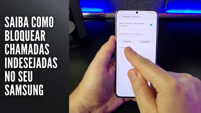Saiba como bloquear chamadas indesejadas no seu Samsung