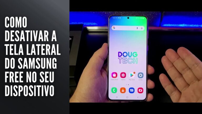 Como desativar a tela lateral do Samsung Free no seu dispositivo