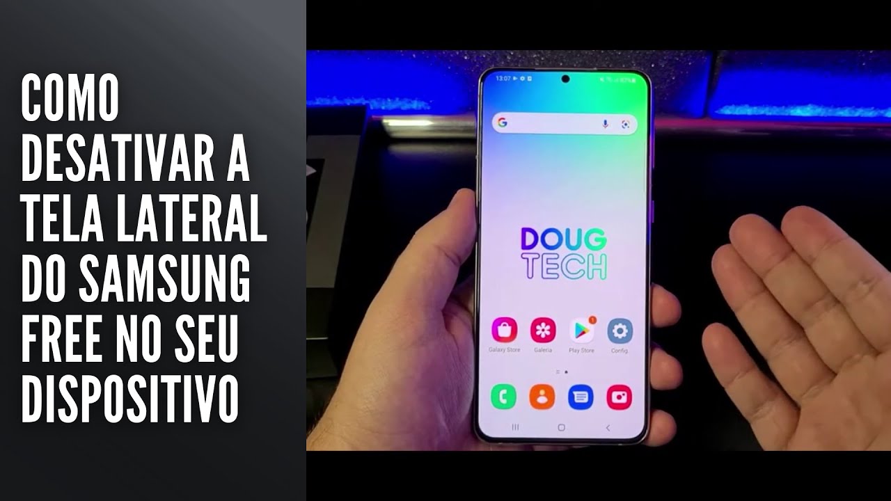Como desativar a tela lateral do Samsung Free no seu dispositivo Como desativar a tela lateral do Samsung Free no seu dispositivo