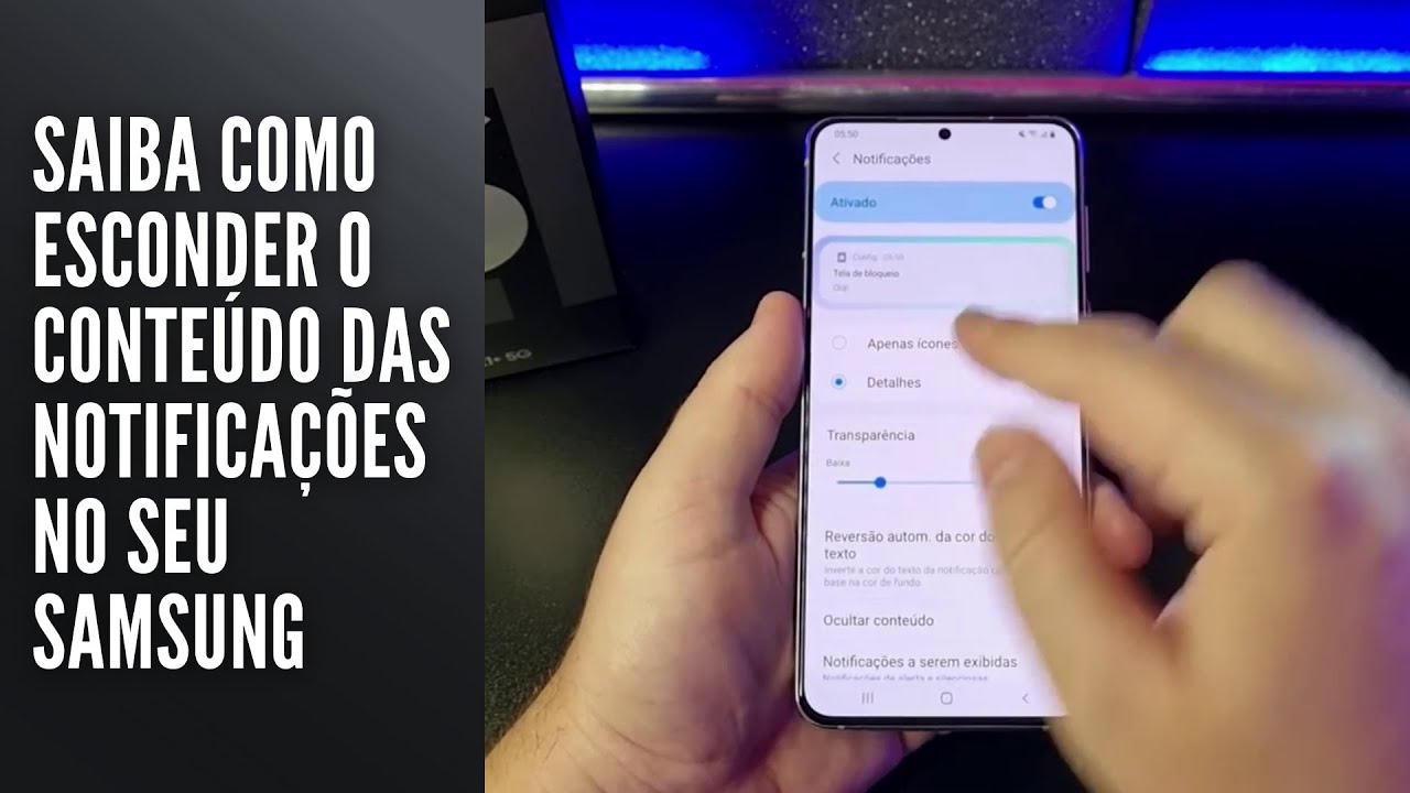 Saiba como esconder o conteúdo das notificações no seu Samsung