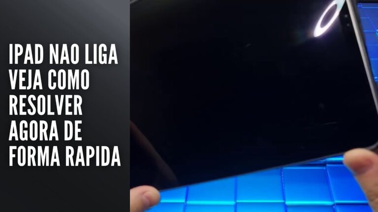 iPad Nao Liga Veja Como Resolver Agora de Forma Rapida