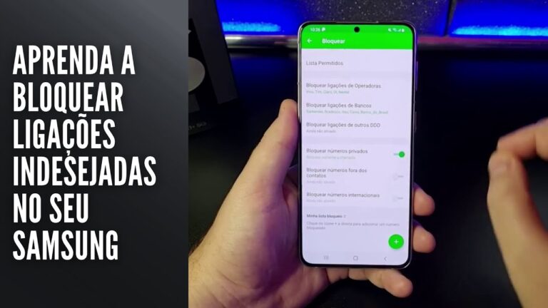 Aprenda a bloquear ligações indesejadas no seu Samsung