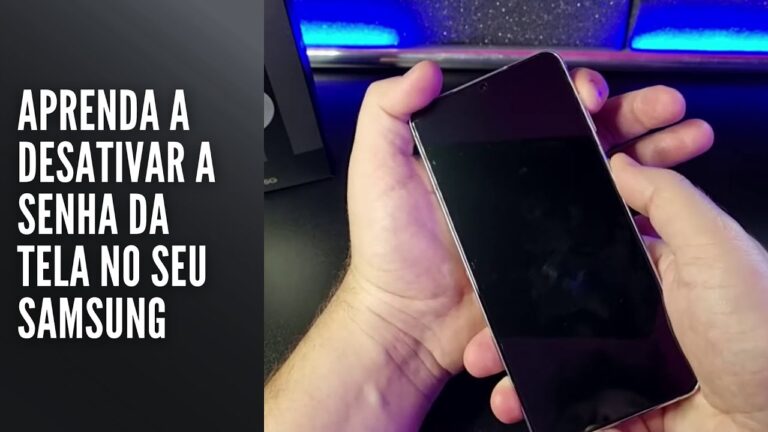 Aprenda a desativar a senha da tela no seu Samsung