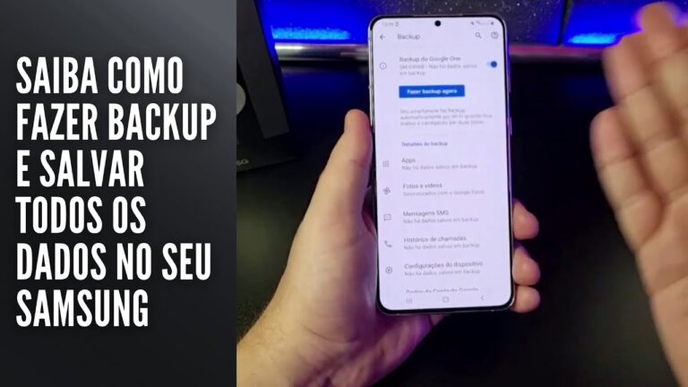 Saiba como fazer backup e salvar todos os dados no seu Samsung