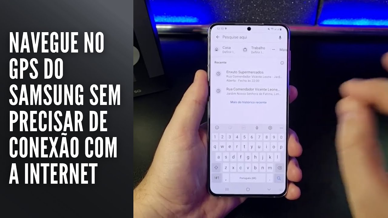 Navegue no GPS do Samsung sem precisar de conexão com a internet Navegue no GPS do Samsung sem precisar de conexão com a internet