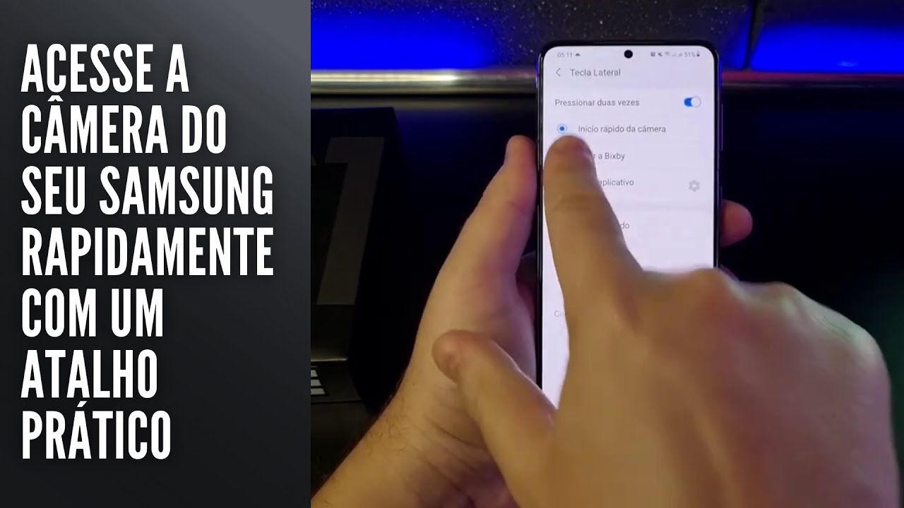 Acesse a câmera do seu Samsung rapidamente com um atalho prático Acesse a câmera do seu Samsung rapidamente com um atalho prático