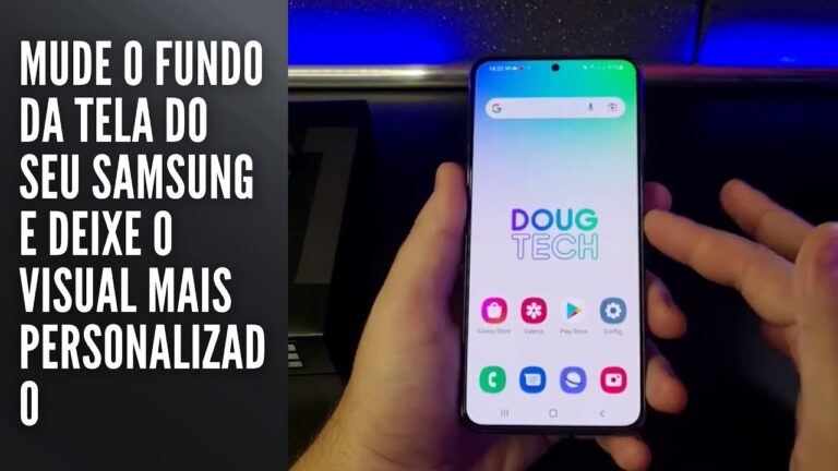 Mude o fundo da tela do seu Samsung e deixe o visual mais personalizado