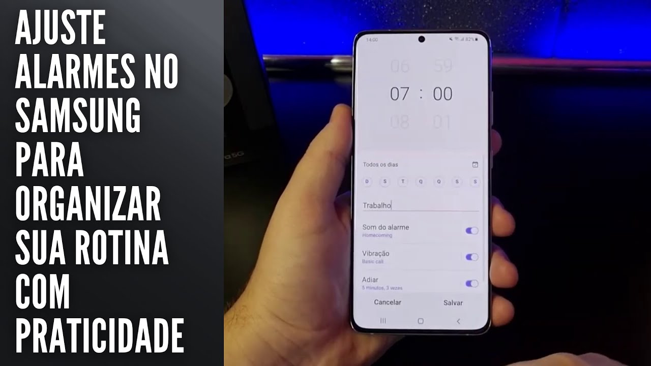Ajuste alarmes no Samsung para organizar sua rotina com praticidade Ajuste alarmes no Samsung para organizar sua rotina com praticidade