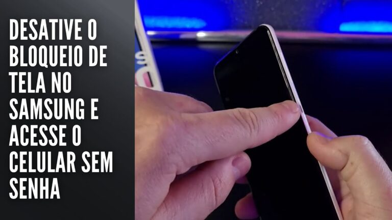 Desative o bloqueio de tela no Samsung e acesse o celular sem senha