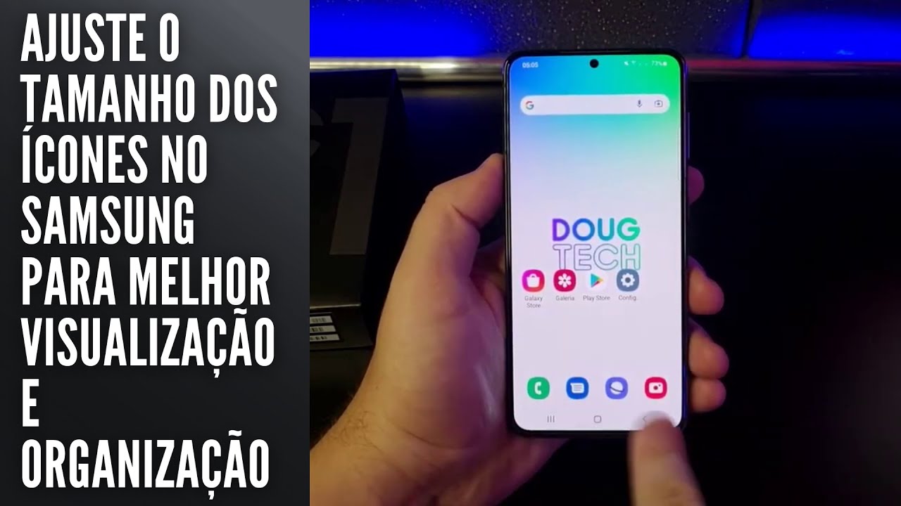 Ajuste o tamanho dos ícones no Samsung para melhor visualização e organização Ajuste o tamanho dos ícones no Samsung para melhor visualização e organização