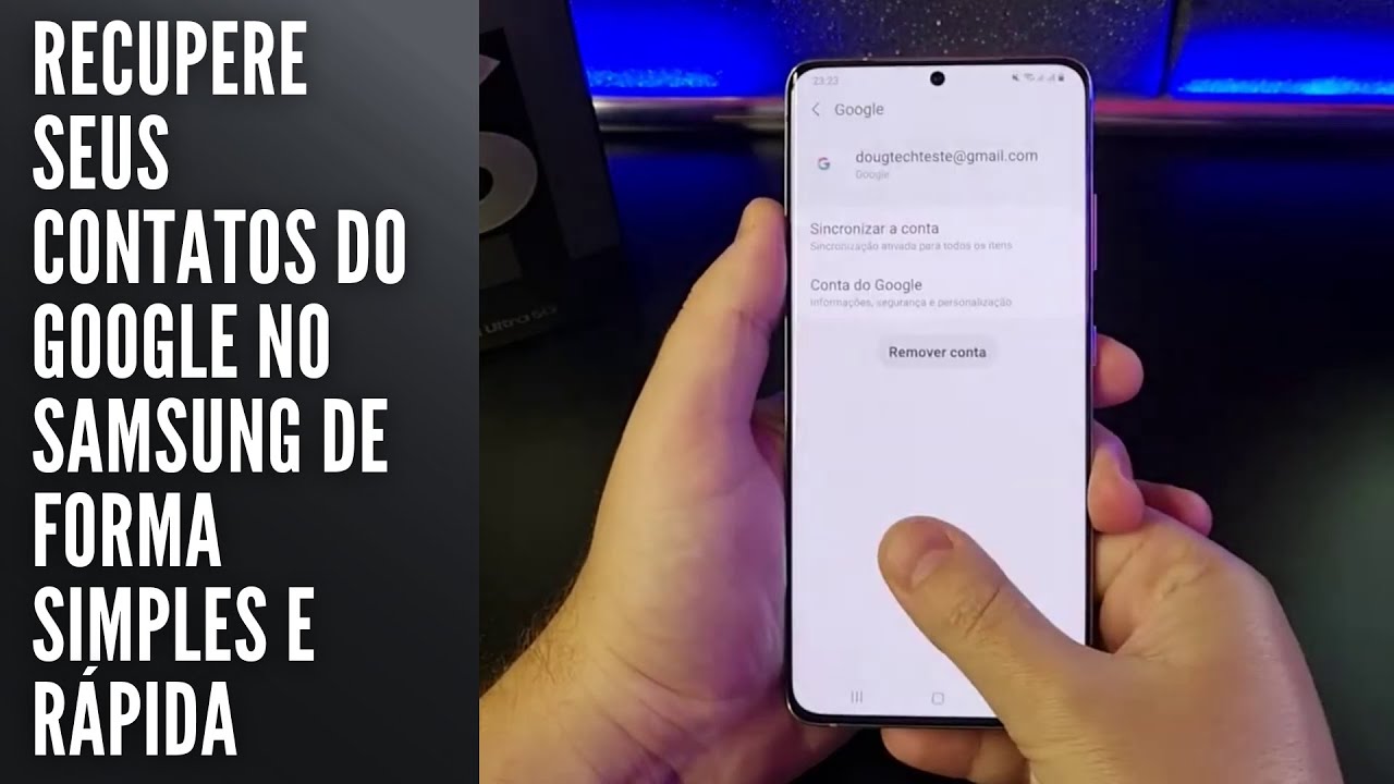 Recupere seus contatos do Google no Samsung de forma simples e rápida Recupere seus contatos do Google no Samsung de forma simples e rápida