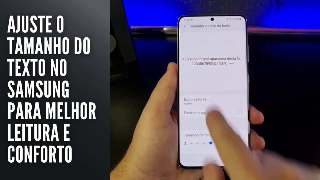 Ajuste o tamanho do texto no Samsung para melhor leitura e conforto Ajuste o tamanho do texto no Samsung para melhor leitura e conforto