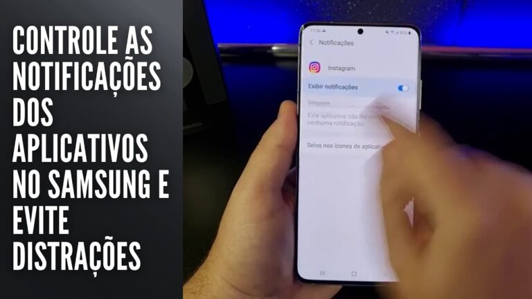 Controle as notificações dos aplicativos no Samsung e evite distrações