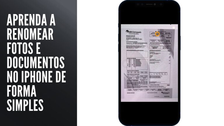 Aprenda a Renomear Fotos e Documentos no iPhone de Forma Simples