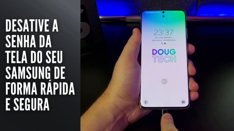 Desative a senha da tela do seu Samsung de forma rápida e segura