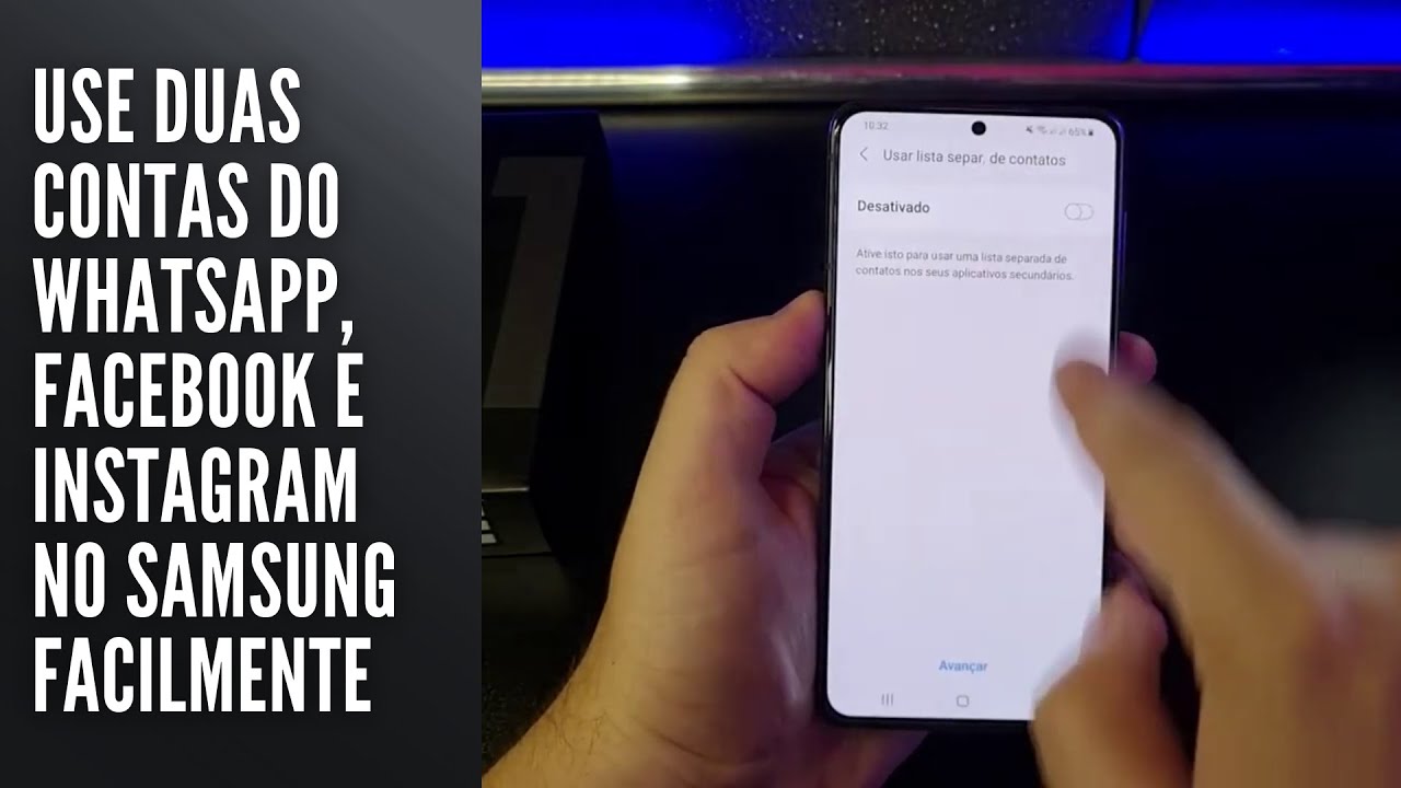 Use duas contas do WhatsApp, Facebook e Instagram no Samsung facilmente