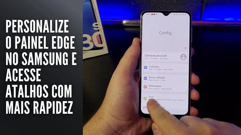 Personalize o painel Edge no Samsung e acesse atalhos com mais rapidez