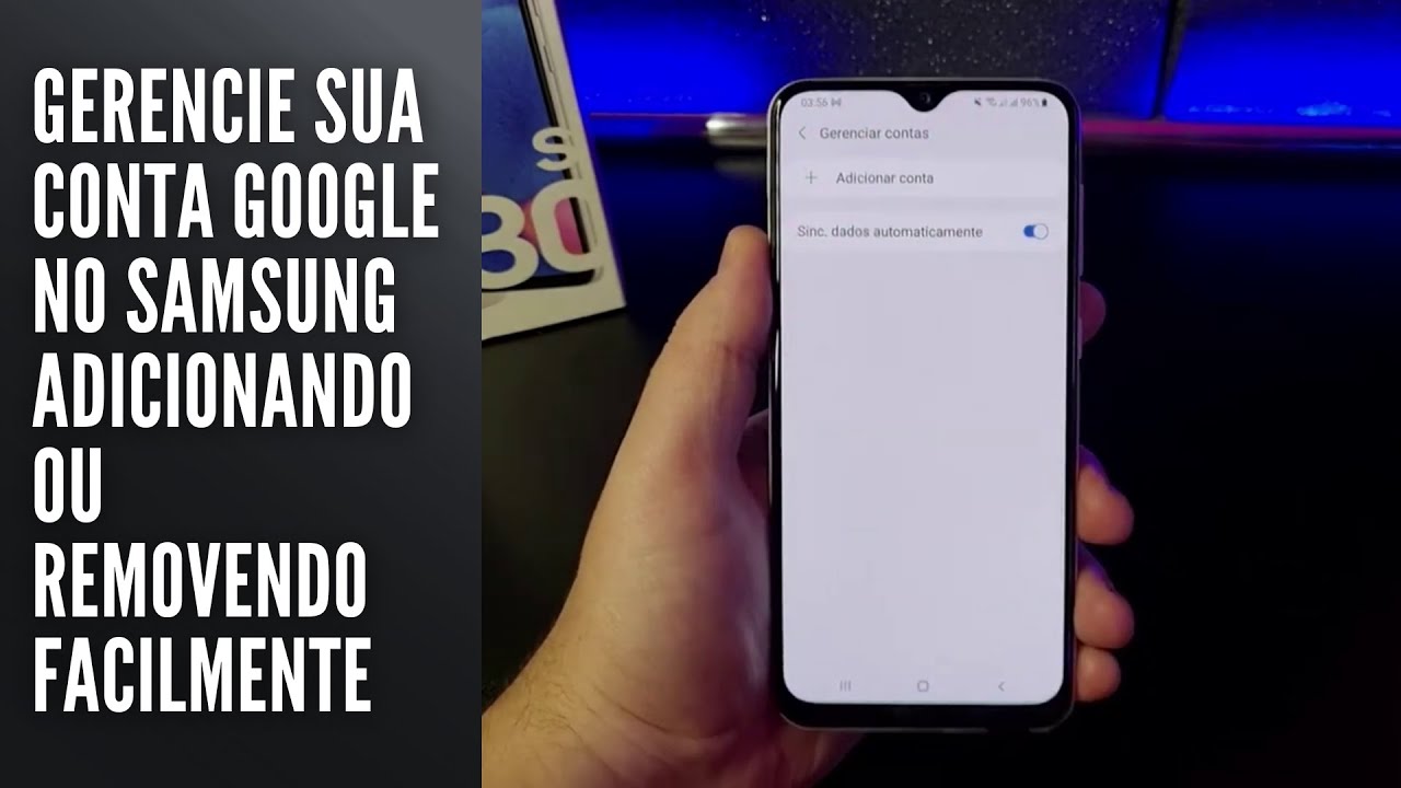 Gerencie sua conta Google no Samsung adicionando ou removendo facilmente Gerencie sua conta Google no Samsung adicionando ou removendo facilmente