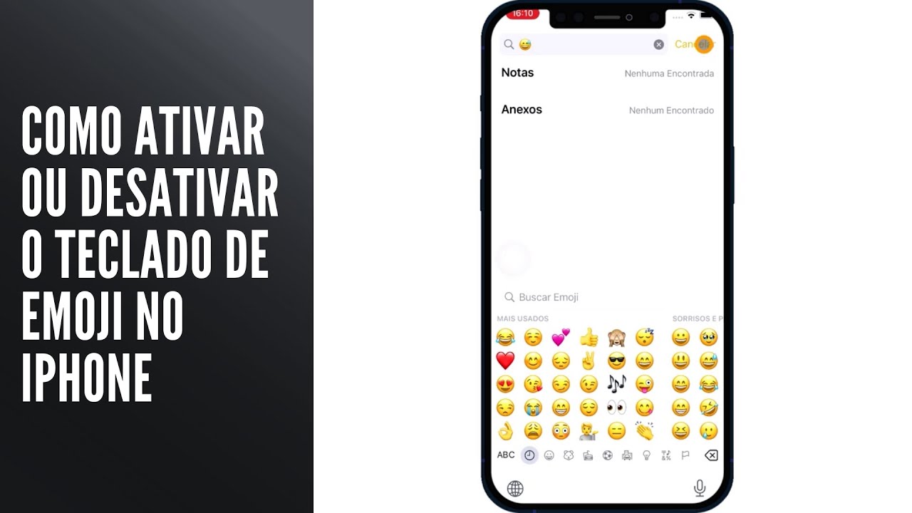 Como Ativar ou Desativar o Teclado de Emoji no iPhone