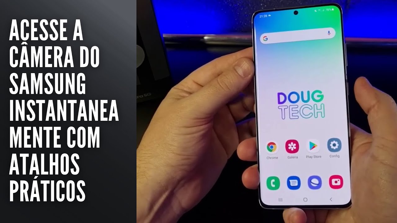 Acesse a câmera do Samsung instantaneamente com atalhos práticos Acesse a câmera do Samsung instantaneamente com atalhos práticos