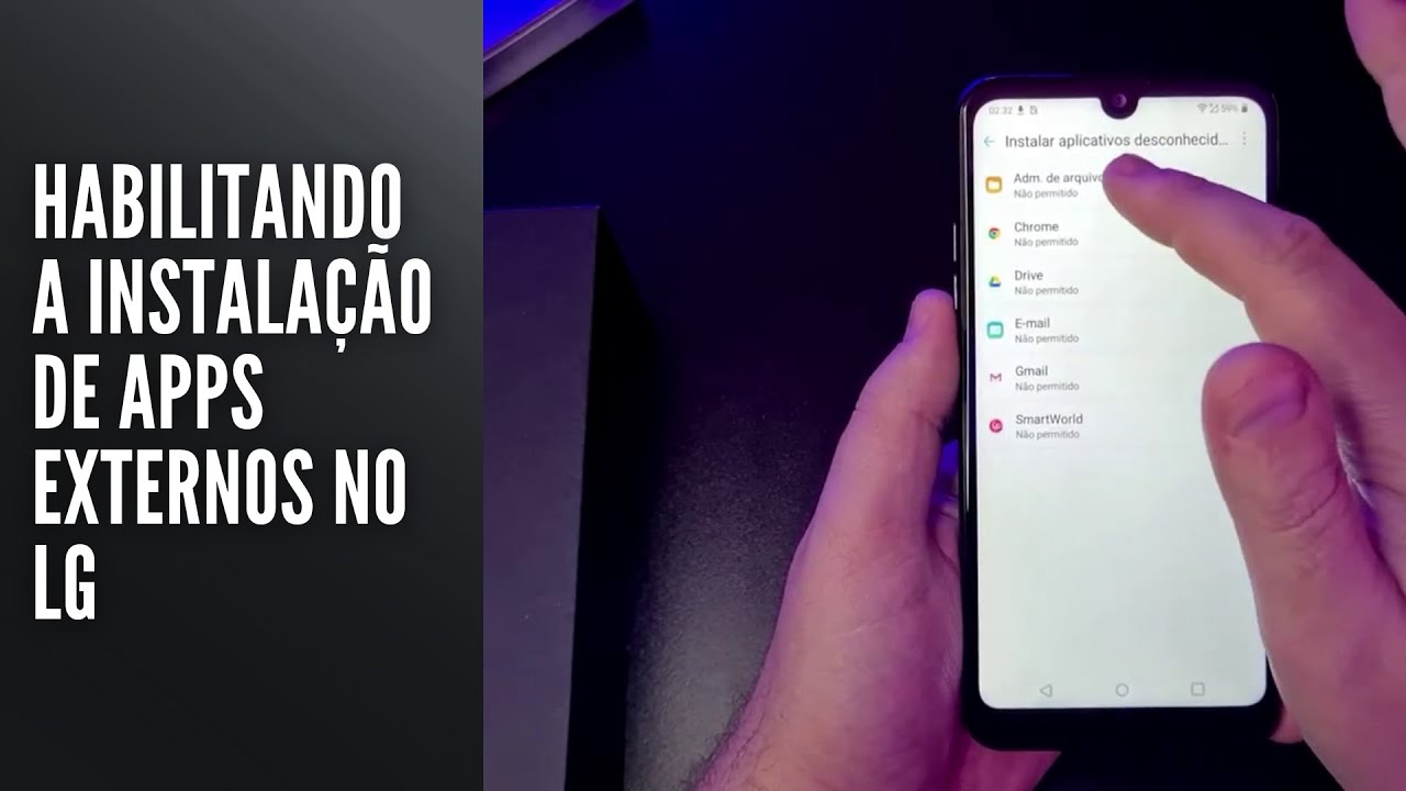 Habilitando a instalação de apps externos no LG Habilitando a instalação de apps externos no LG