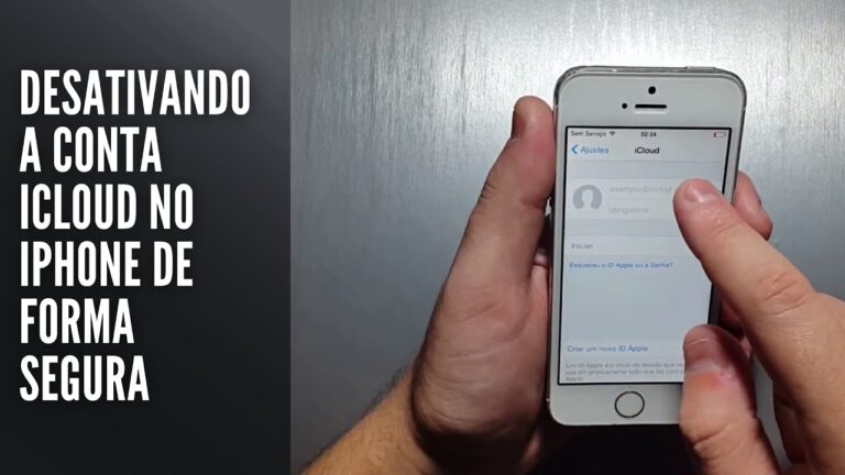 Desativando a conta iCloud no iPhone de forma segura